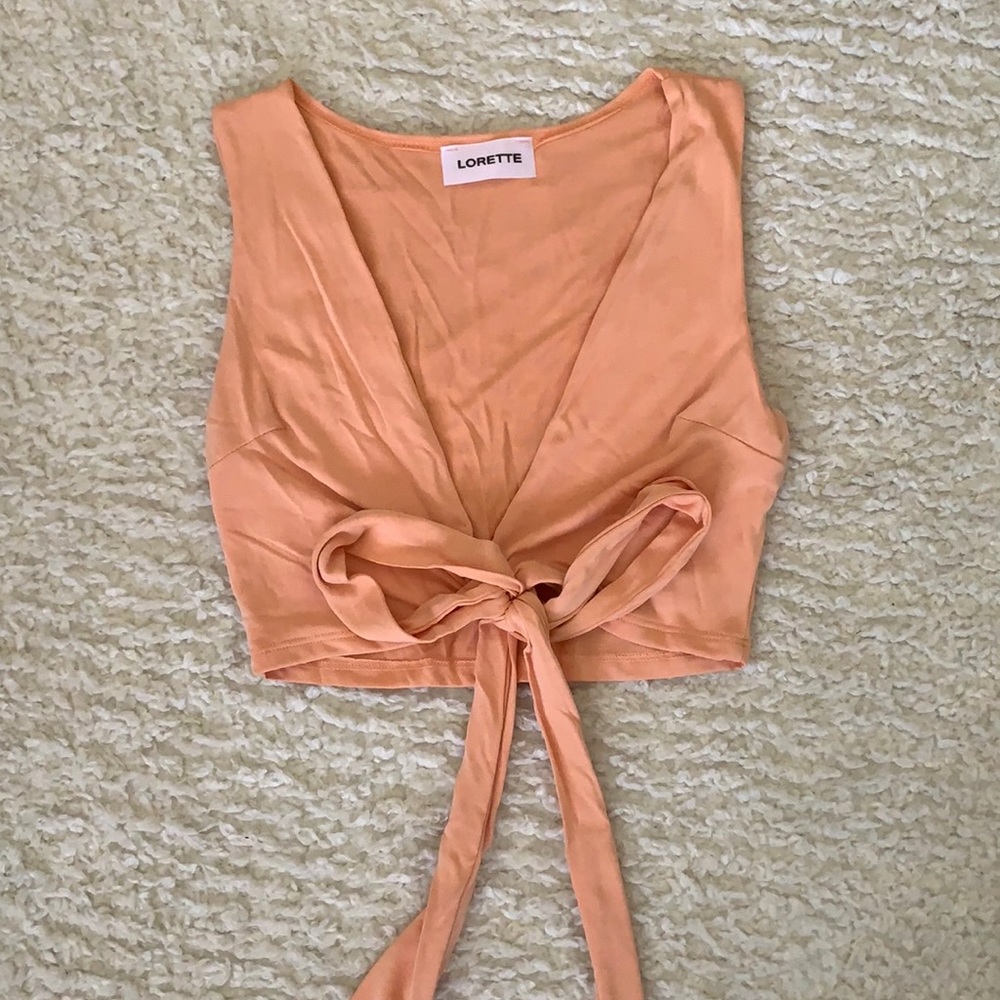 Tie Front or Wrap Around Crop Top